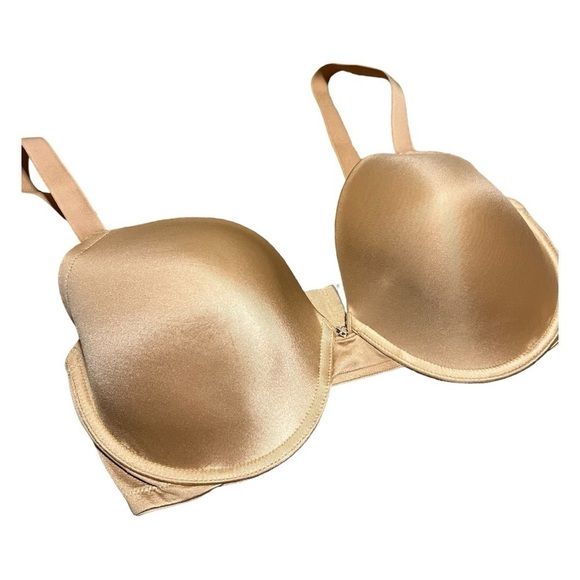 Frederick’s of Hollywood light nude exxtreme push-up bra size 34F - Picture 2 of 9